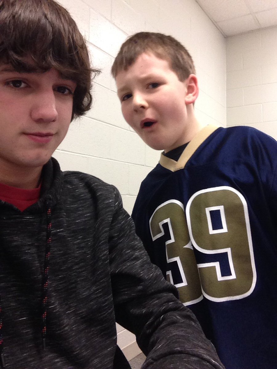 PatrickBukowski's tweet photo. I'm Patrick and this my second grade buddy Tanner @ptown2ndgrade1 @aisegyptmissm https://t.co/mOM99ISx1X