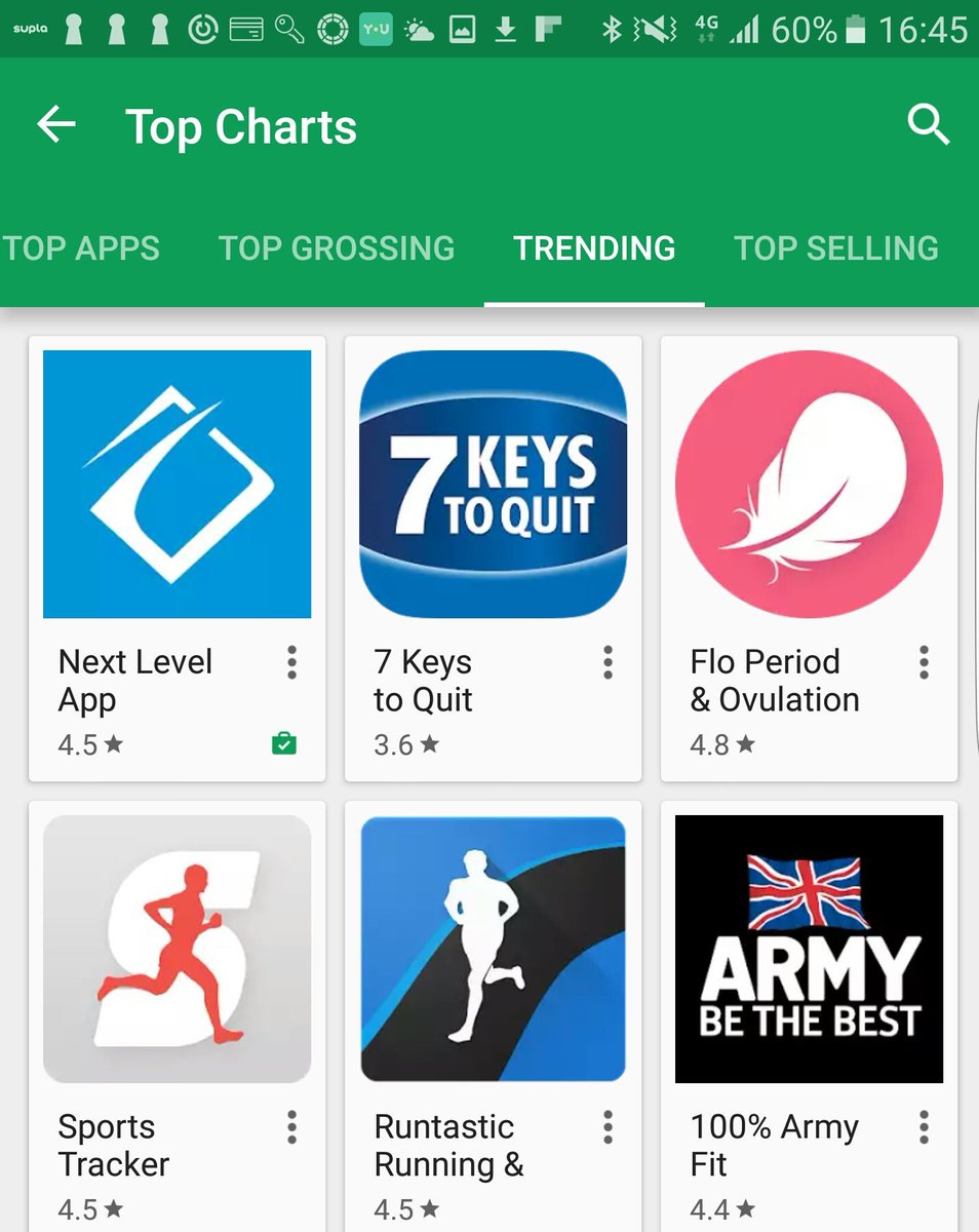 JimmyMacDome's tweet image. Uujea. Next Level trendaa Health &amp;amp; Fitness - kategorian ykkösenä Androidilla jo kolmatta päivää. #NextLevelApp