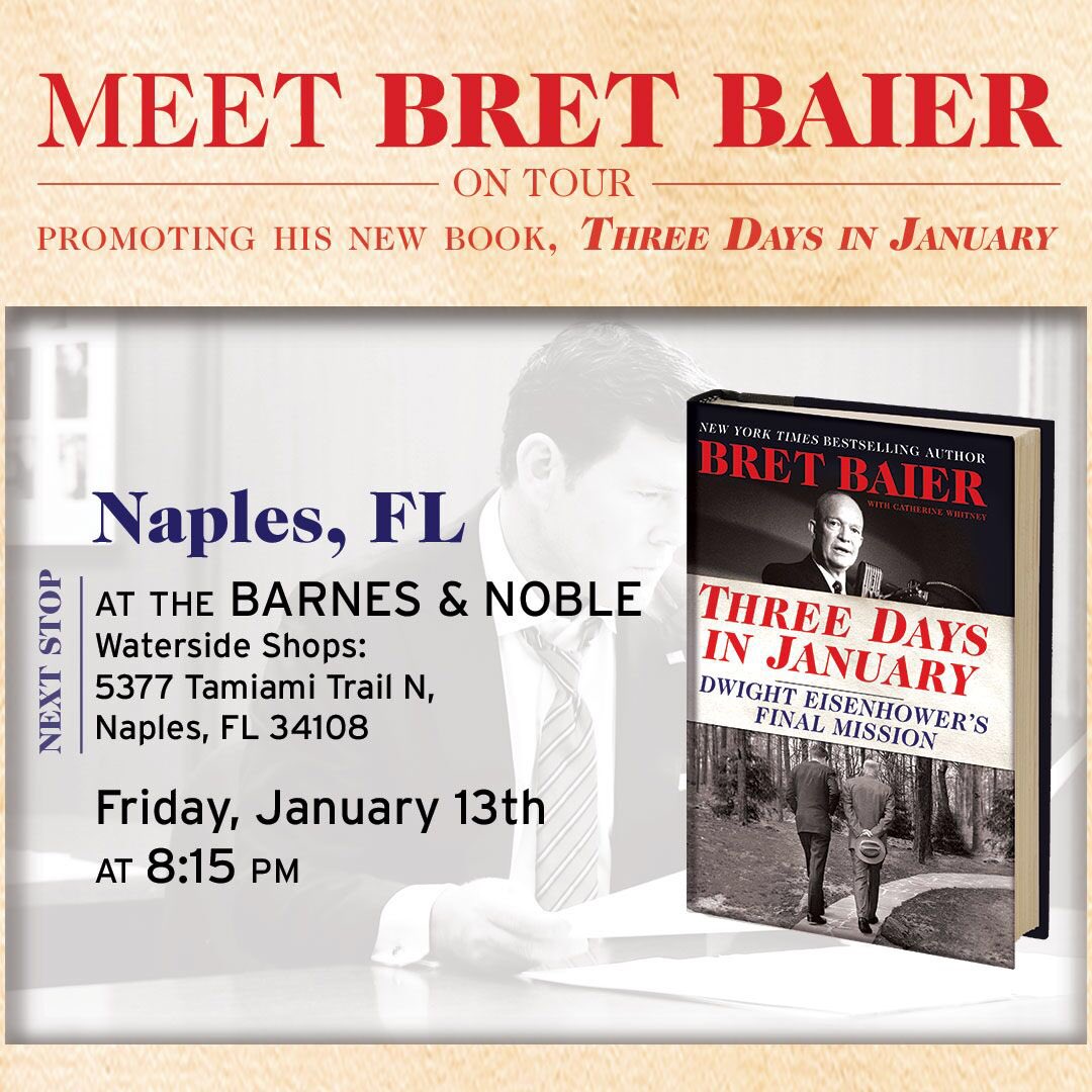 Bret Baier On Twitter Good Morning Excited To Be In Naples Fl
