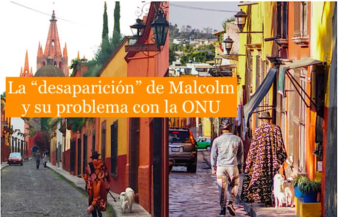 NewsSanmiguel's tweet photo. #MalcolmHarris, el diseñador que "engañó" a la familia del Srio de la #ONU, se lo "llevaron" de #SanMigueldeAllende https://t.co/vp9rM7ccBe https://t.co/L3jcU1WncB