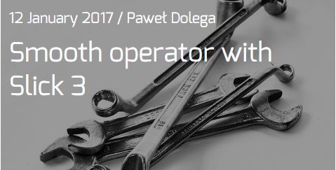 VirtusLab's tweet image. Check out our new blog post "Smooth operator with #Slick 3" by @pdolega View it here: virtuslab.com/blog/smooth-op… #data