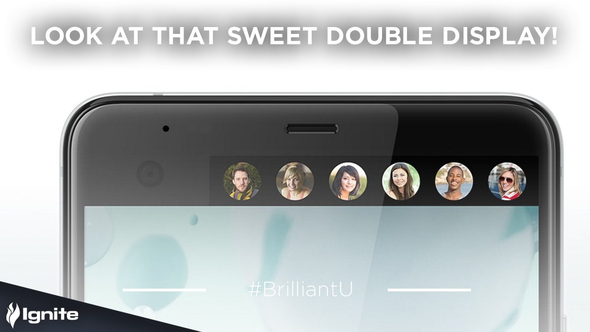 UKIgnite's tweet photo. We love that sweet little second screen on the U Ultra! How about you? Check it out! https://t.co/uHLMCNO0Do … @HTC_UK  #BrilliantU #tech https://t.co/034DDSPZW3