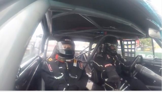 bangshift's tweet image. Ride with Larry Larson as he takes his wife Sherry for a rip down the drag strip in his iconic Nova. Fun stuff! buff.ly/2jewmJa