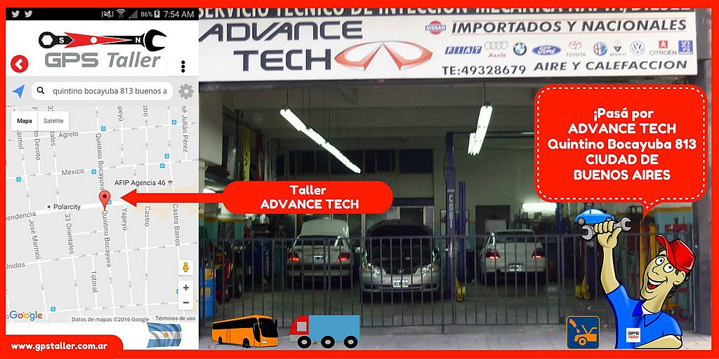 GPSTaller's tweet image. En #CABA #AdvanceTech te espera con el mejor #ServicioMecánico @GPSTaller  está con vos en toda #Argentina #FelicesVacaciones