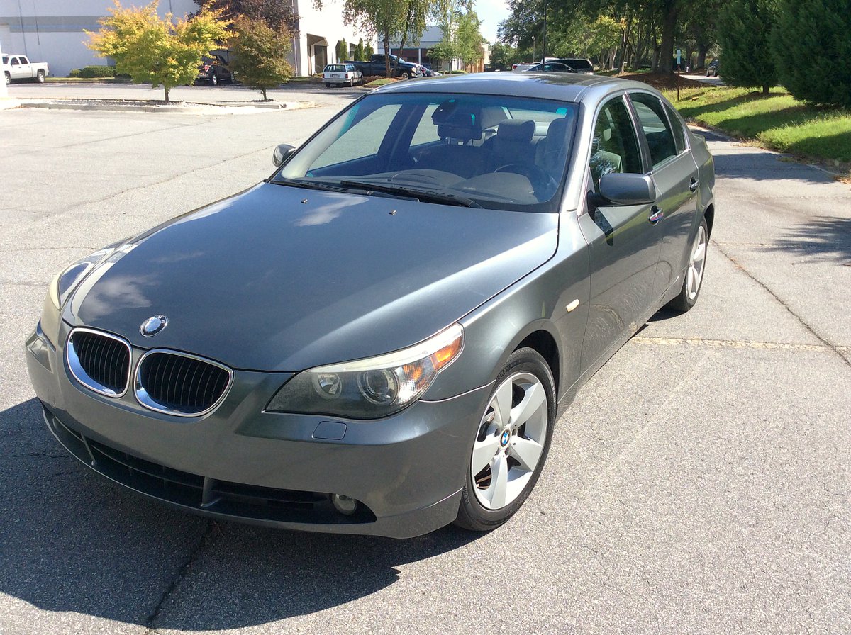 AtlantacarW's tweet photo. PRICE DROP ⬇︎⬇︎⬇︎ 2006 #BMW 525xi for sale! Find it on our website https://t.co/OAAOJ5D0H1 #atlantacars #carsforsale #cars #atlanta #graycar https://t.co/Cp77Q8fhho