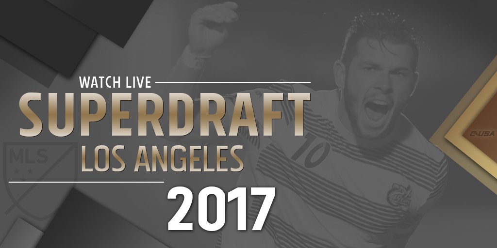 Time to find out which #CUSAMSOC players will become the <a href="/MLS/">Major League Soccer</a> ⭐️'s of the future!

WATCH #SUPERDRAFT LIVE ➡️ Facebook.com/MLS