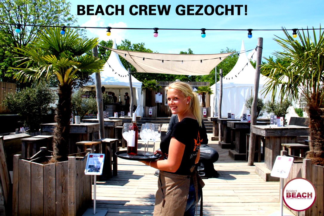 Beach hunks &amp; babes gezocht! Versterk jij ons team? Stuur je CV, motivatie en foto naar leroy@beldertbeach.nl #vacature #werk #beachclub