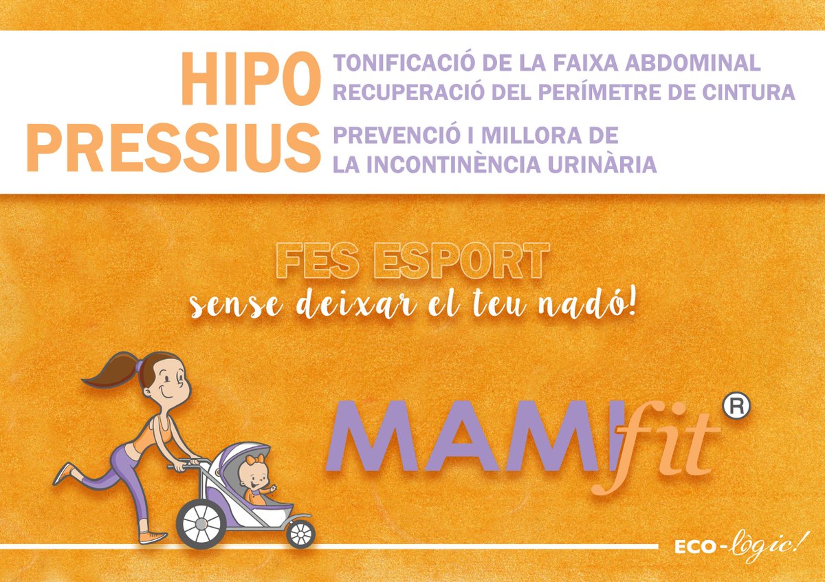 Ecollogic's tweet photo. Iniciem a l'#ECOlogic el taller d'#hipopressius amb #mamifit.  Els dimarts a les 11:30h. Apunta-t'hi! @MamifitCBrava @MAMIfitGirones https://t.co/HlSHe6sR1D