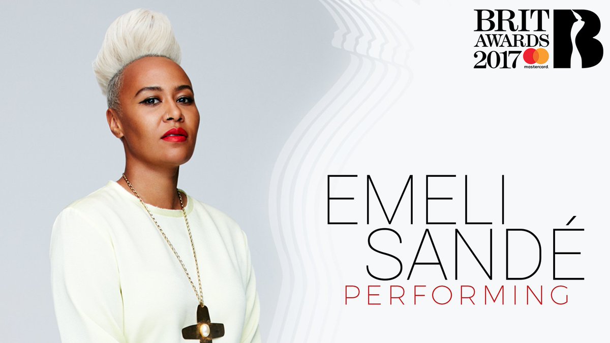 BRITs's tweet image. We can't wait to see the amazing @emelisande perform at The #BRITs 2017 😍💅