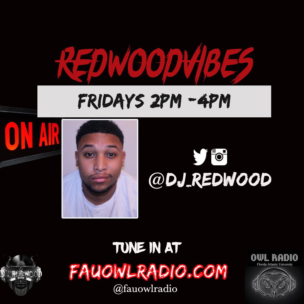 fauowlradio's tweet image. Tune in now for #RedWoodVibes with @DJ_Redwood @ fauowlradio.con