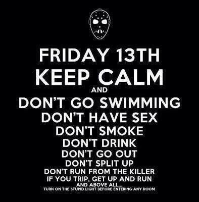 QuotingScream's tweet image. Friday the 13th😈