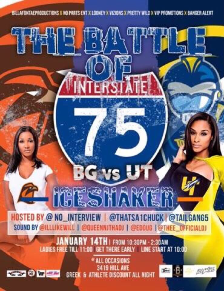 Tayocho__'s tweet image. #BGvsUTICESHAKER❗️❗️❗️
Ladies free before 11!💯
TOMORROW 🗓
3419 Hill Ave 📍
#VipPromotions