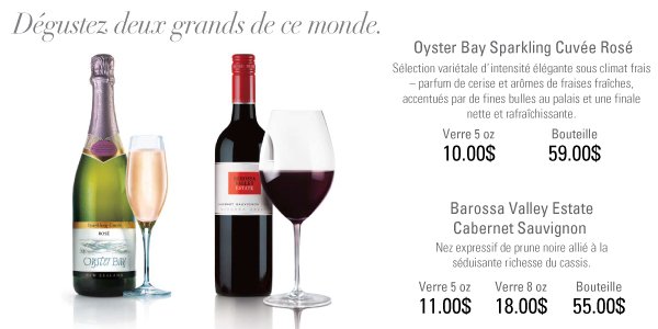 Dégustez deux grands de ce monde à L'Assommoir…