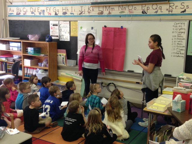 springcreekhawk's tweet image. Fifth graders teach STAR lessons at Lemont
#ambassadors #STARbehavior #LEHVHawksRule #community