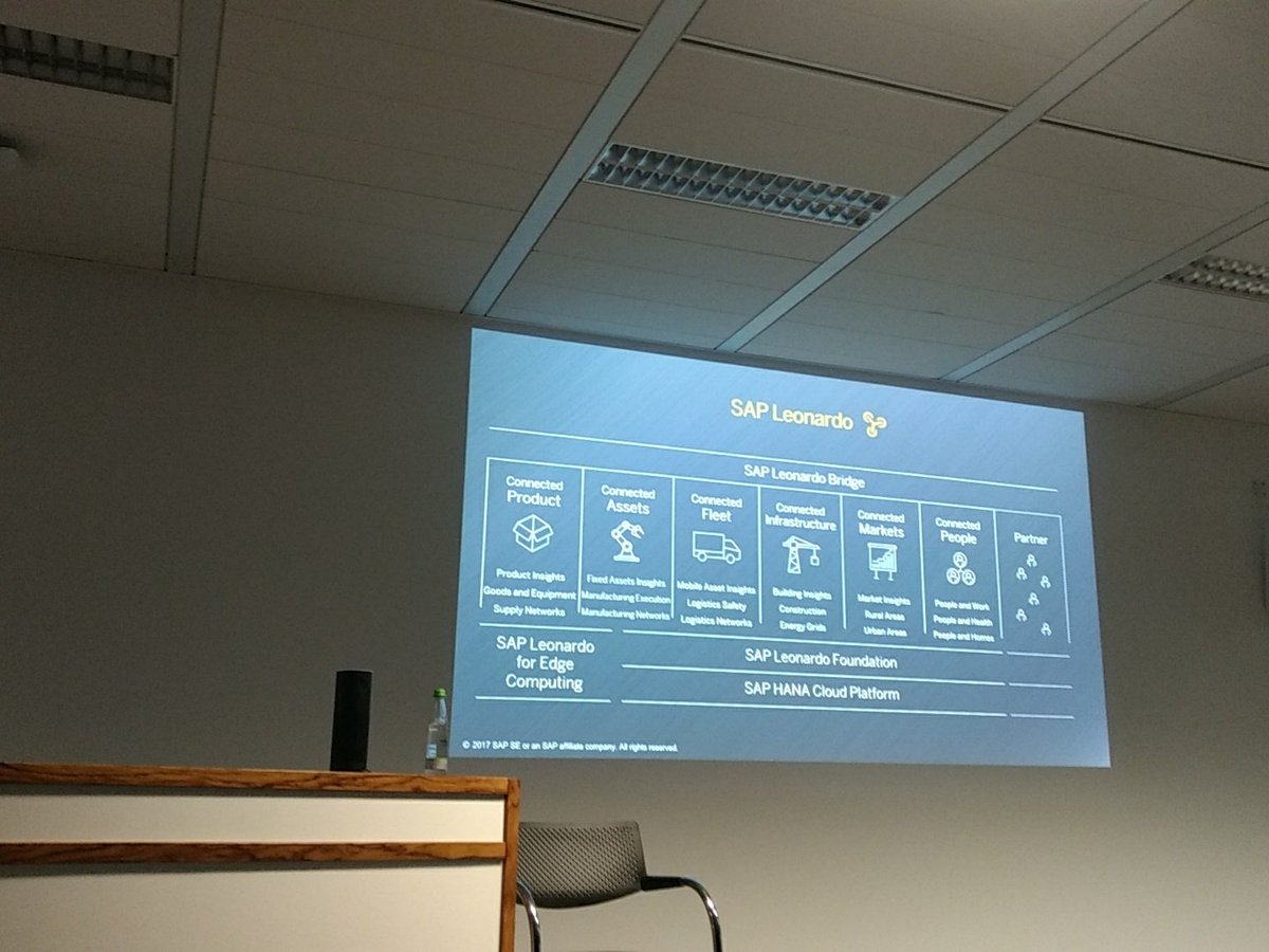 jkkansal1987's tweet image. #SAPLeonardo innovation portfolio: from #things to outcomes @RueckertTanja 
#SAPLearnHackPlay @SAP_IoT