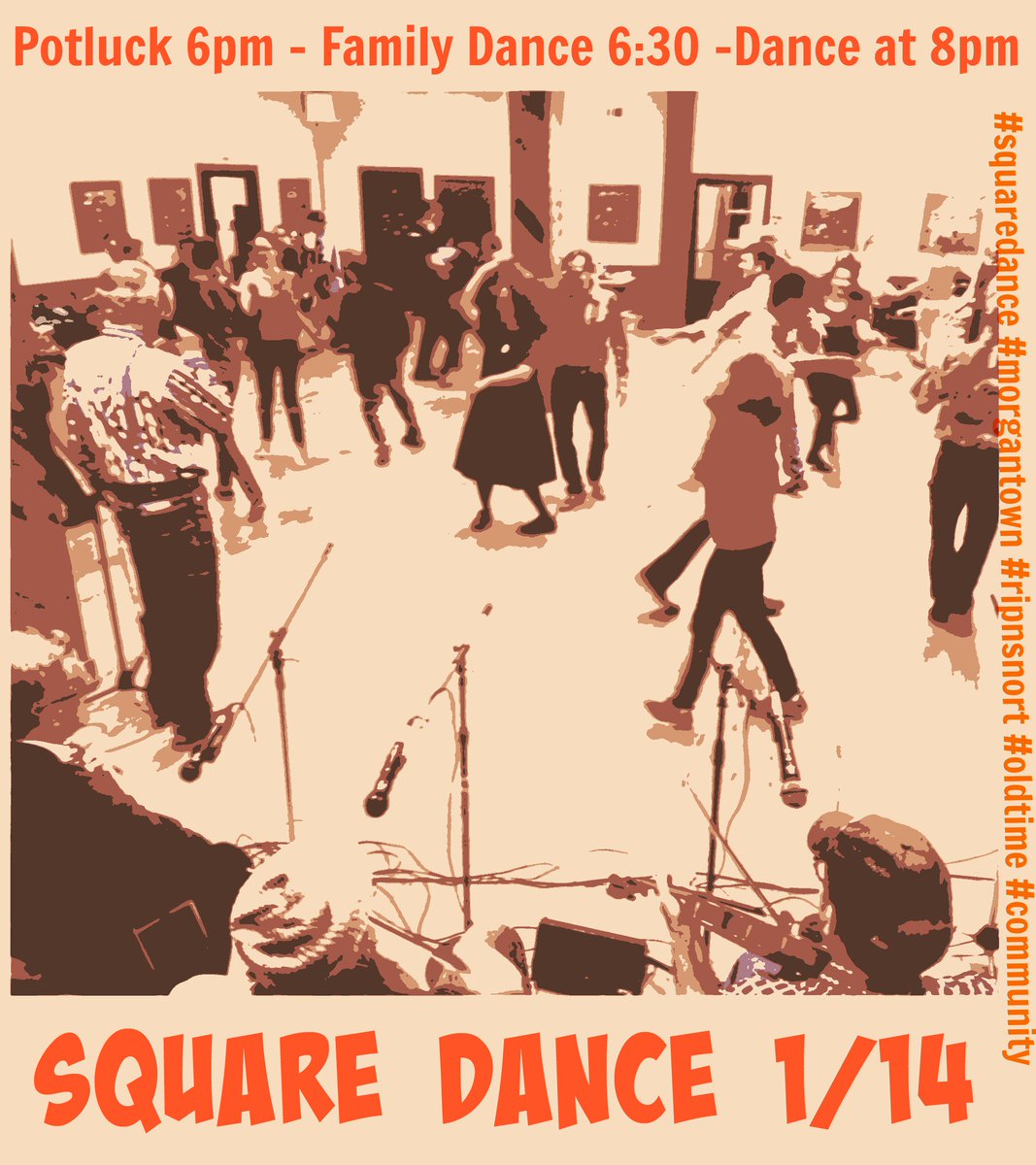 Dance tomorrow! 1/16 Marilla Park - More info: goo.gl/DpvqaD #ripandsnort #squaredancewv #morgantown #oldtime