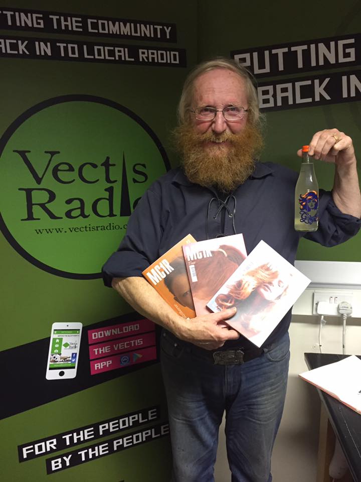Celebrated Kiss a Ginger Day interview on  Vectis Radio with MC1R magazines and Gingerella to drink