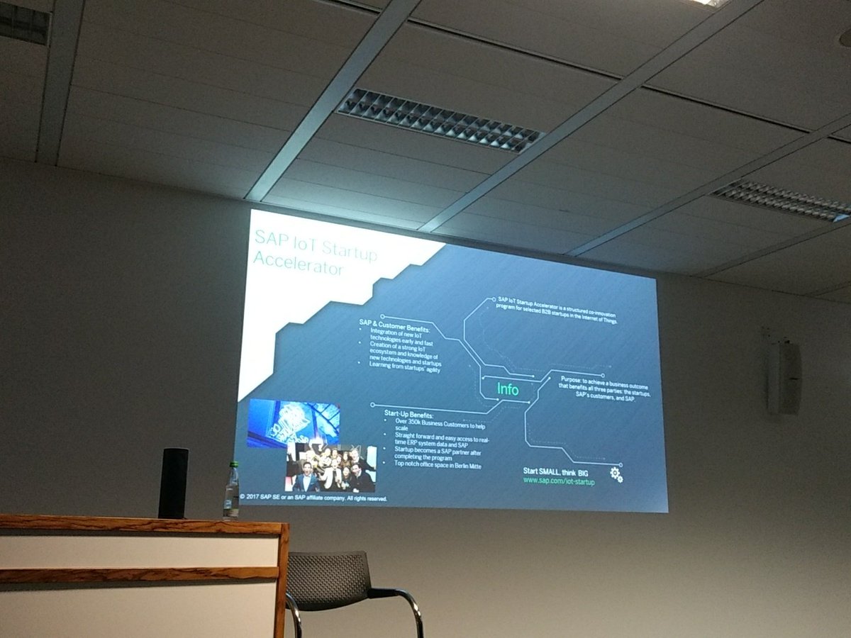 jkkansal1987's tweet image. #sapiot startup accelerator &amp;gt;&amp;gt;great program for B2B startups in #IoT
@RueckertTanja #sitwdf 
#SAPLearnHackPlay