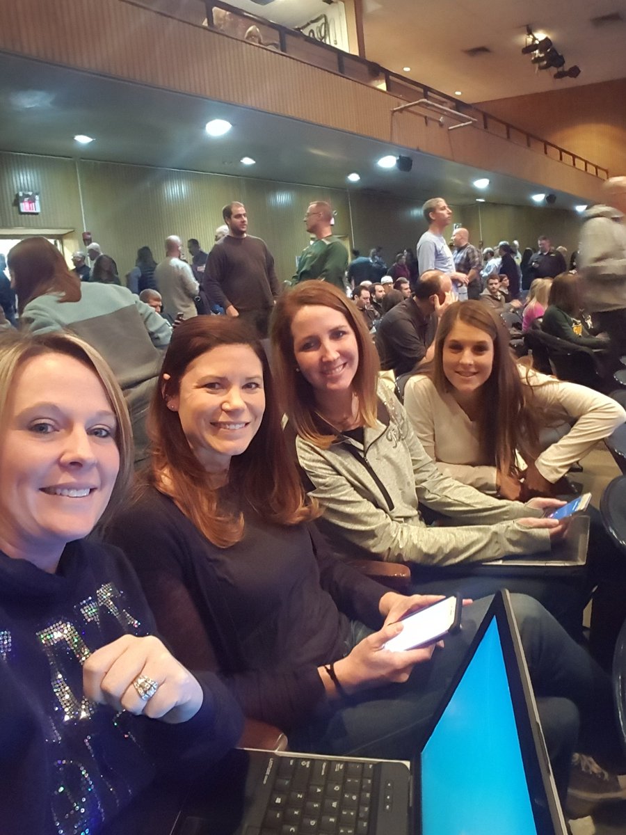 EmilySchnake's tweet photo. Learning with staff at our tech innovation day!@gcouros #d155inspire https://t.co/JhZrJCt01Y