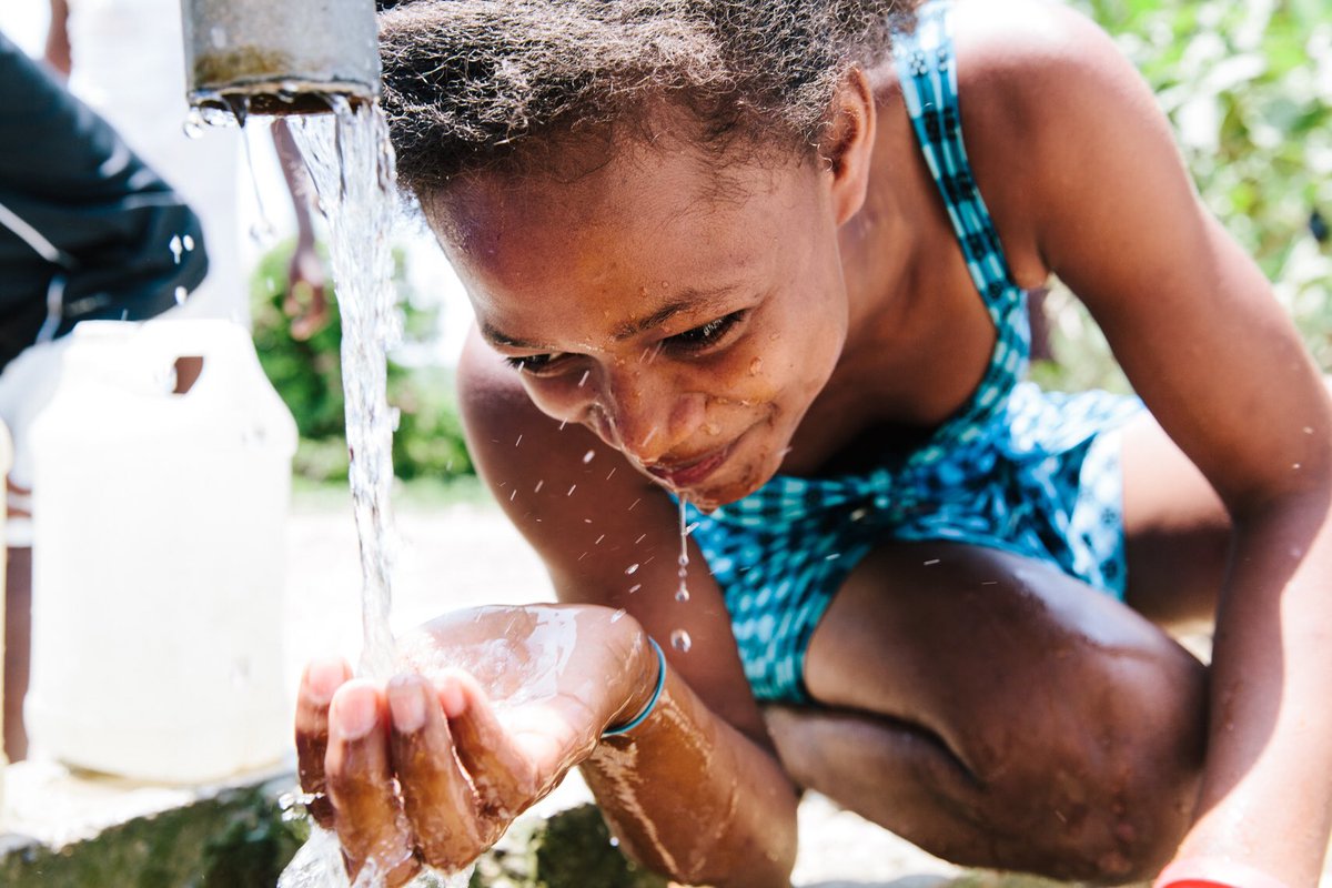 Start the new year by making a difference. $15 gives access to clean water to 1 person for life. 📷: Jess Koehler