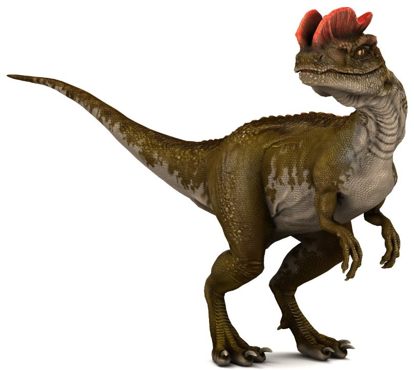 In #GardenoftheGods, a herd of Dilophosaurus is discovered in the sacred caves. This is the same dinosaur who ate Nedri in "Jurassic Park."