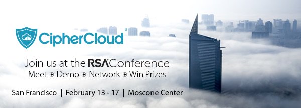 ciphercloud's tweet image. Are you going to @RSAConference? Stop by &amp;amp; visit #CipherCloud-- check out our special RSA portal here now! #RSAC bit.ly/CC_RSA