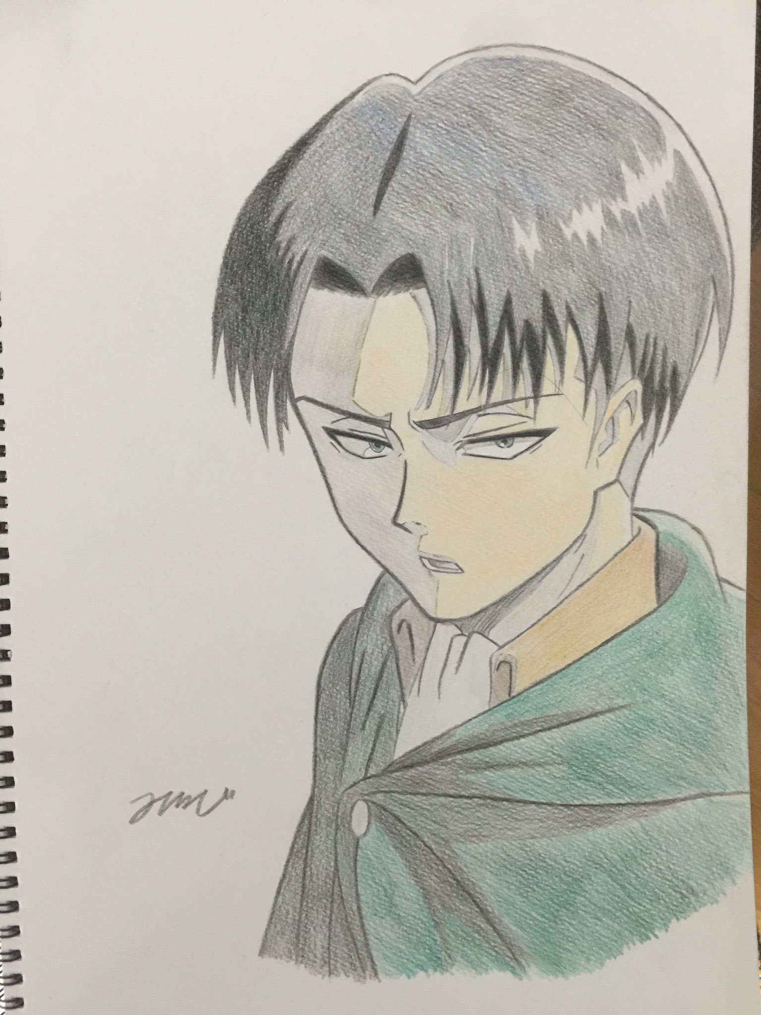 進撃の巨人 リヴァイ兵長 名言 進撃の巨人展 FINAL イラスト壁