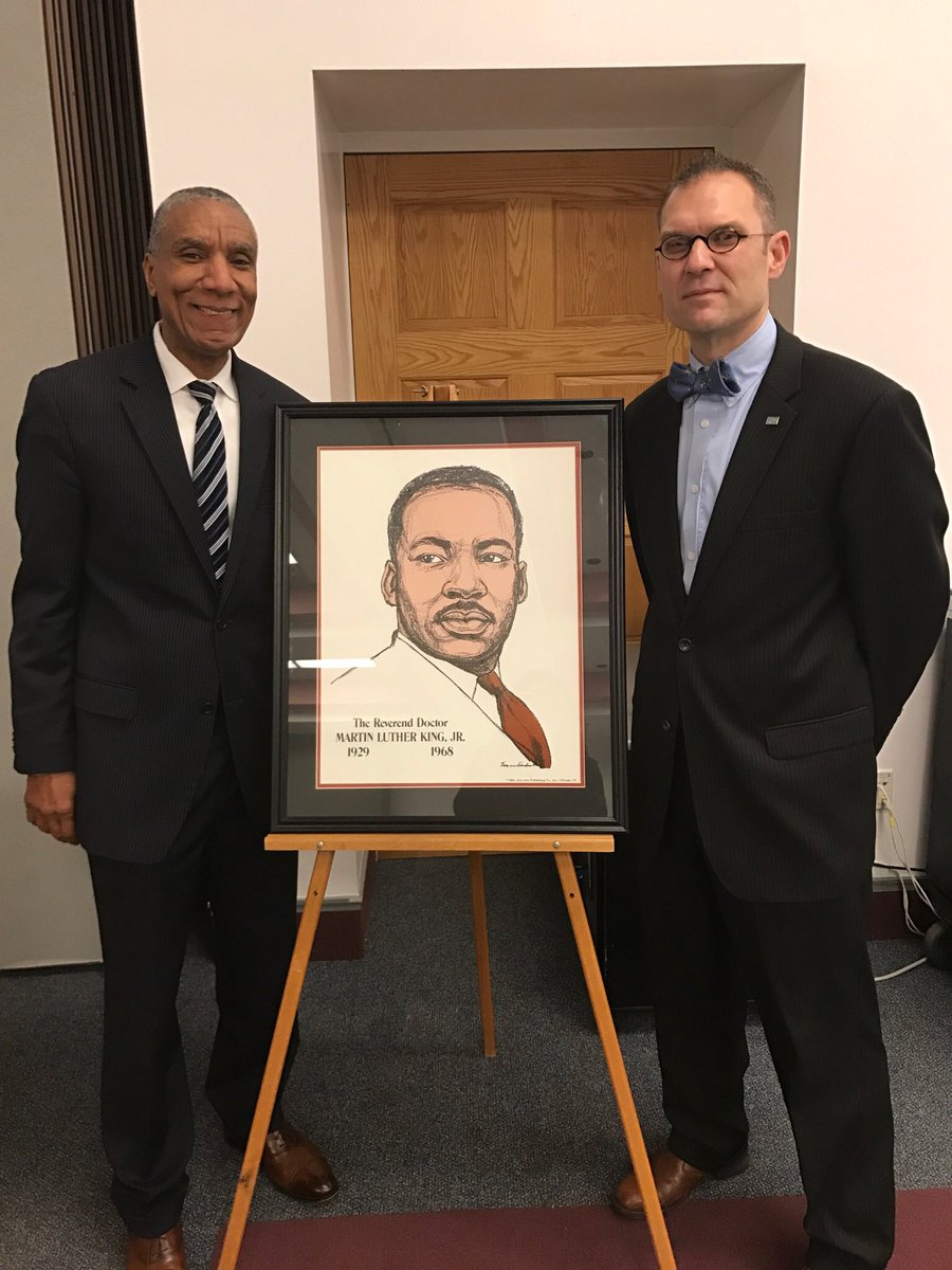 GoZaneState's tweet photo. @PrezCMB and ZSC Trustee James McDonald join the @ZaneStateC community in kicking off the MLK weekend at the 25th Annual Ethnic Food Fair! https://t.co/DQE9tSKvRX