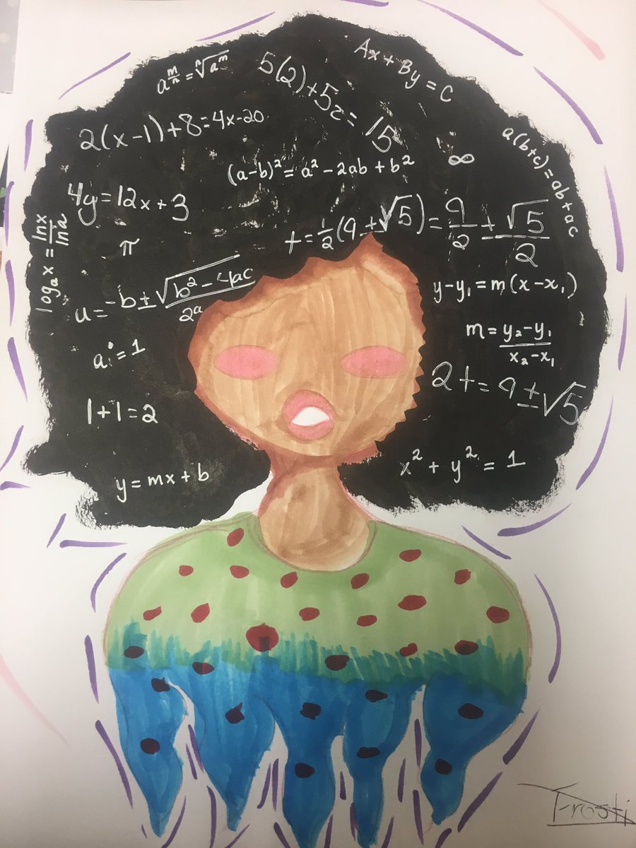 TeachersPet79's tweet photo. When your student lets you know that you are one of her #HiddenFigures Thanks MacKenzie S. #MathematicallySpeaking https://t.co/7gBNCVJ6MA