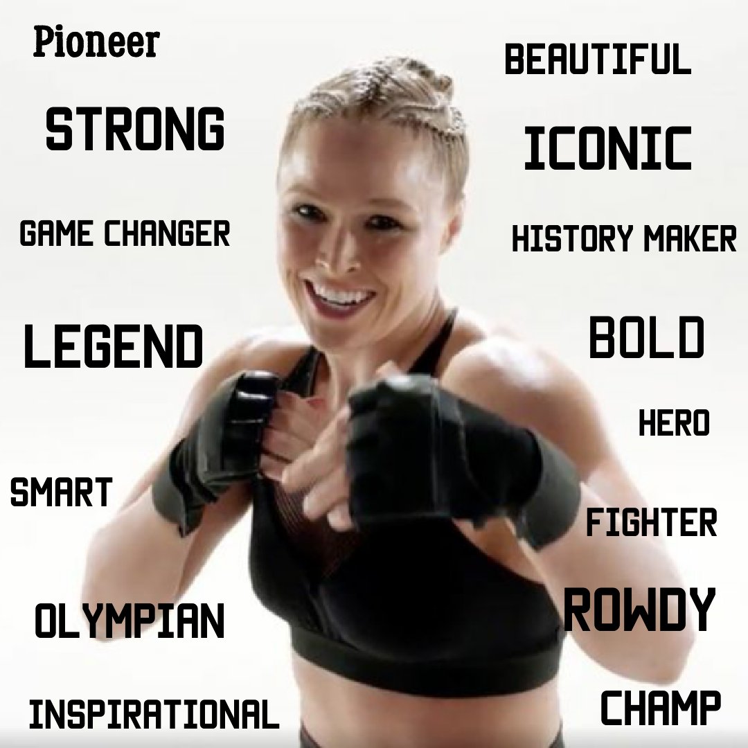 chosenonezmob's tweet photo. @ArmbarNation @RondaRousey #legendsNeverDie #RouseyEffect #rowdyfan4life #teamrousey https://t.co/0MSzfIp774