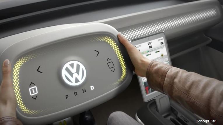 steering wheel. #emobility #VW 