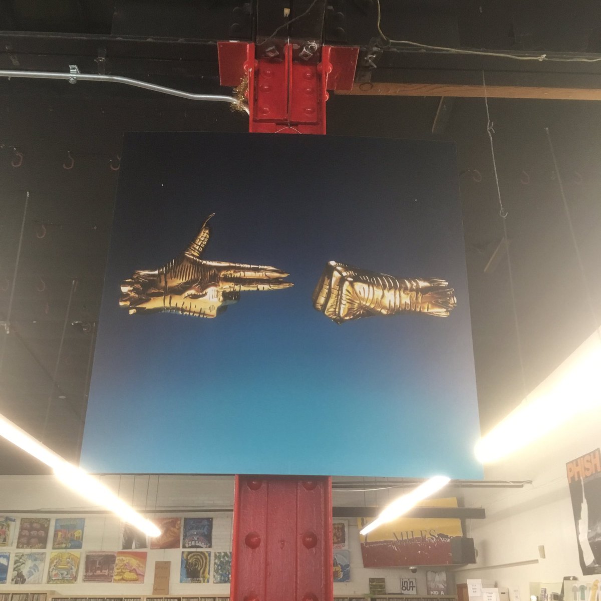 Dsicle On Twitter Got That Rtj3 Vinyl Today Two Gold Records Stickers Posters T Shirt And Cd Runthej Https T Co Epjkzldv2i