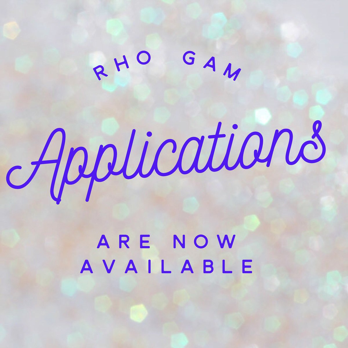 Interested in being a Rho Gamma in the fall for recruitment?? Go to Org Sync under College Panhellenic Council page. Applications due 1/27!