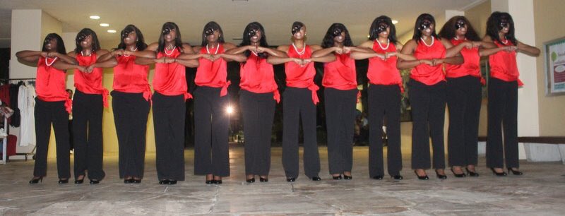 shevaun_bryan's tweet photo. Grateful for the chance to earn the three Greek letters that mean so much. Happy #FoundersDay Sorors. #DeltaSigmaTheta #J13 @UMiamiDeltas https://t.co/RDHbYdv0RW