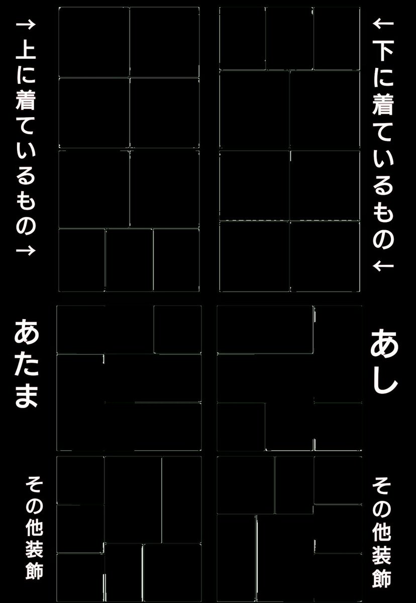 あうゆ イラスト 創作テンプレート配布 No Twitter 衣装バラけさせてみたテンプレ テンプレ このキャラの衣装分解してみよう とかうちの子の衣装こんなにこだわってます ってときにお使いください