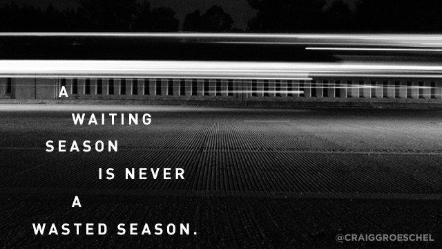 craiggroeschel's tweet photo. Oftentimes God wants to do something in you before He does something for you. https://t.co/rfOKzaF4kg