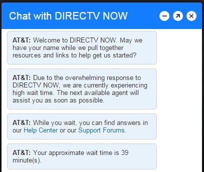Live chat direct tv