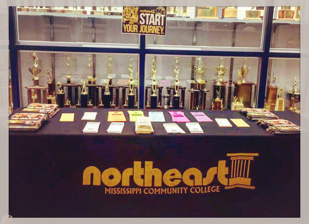 NEMCCrecruiting's tweet photo. Visit our table at the Prentiss County Tournament this weekend-Baldwyn High School!Let us know if we can help you in any way!#GrowNortheast https://t.co/Ened3yRLWs
