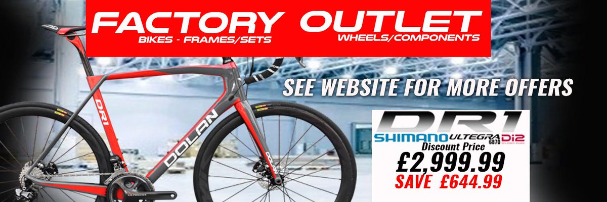 Check out out Factory Outlet page for some great deals on Bikes and Frameset while stocks last: dolan-bikes.com/factory-outlet…