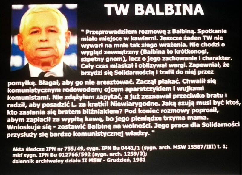 Czy Jarosław Kaczyński (prezes PiS) JEST gayem? (pedałem czyli homoseksualistą) i czy jest agentem Z LAT KOMUNISTYCZNYCH Balbina? – O teatrze życia