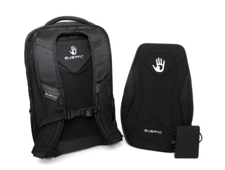 SUBPAC's tweet photo. Take your S2 wherever you go with SubPac BackPac™ 
> https://t.co/c3u8wSq9mM https://t.co/3a2hmL0HBx