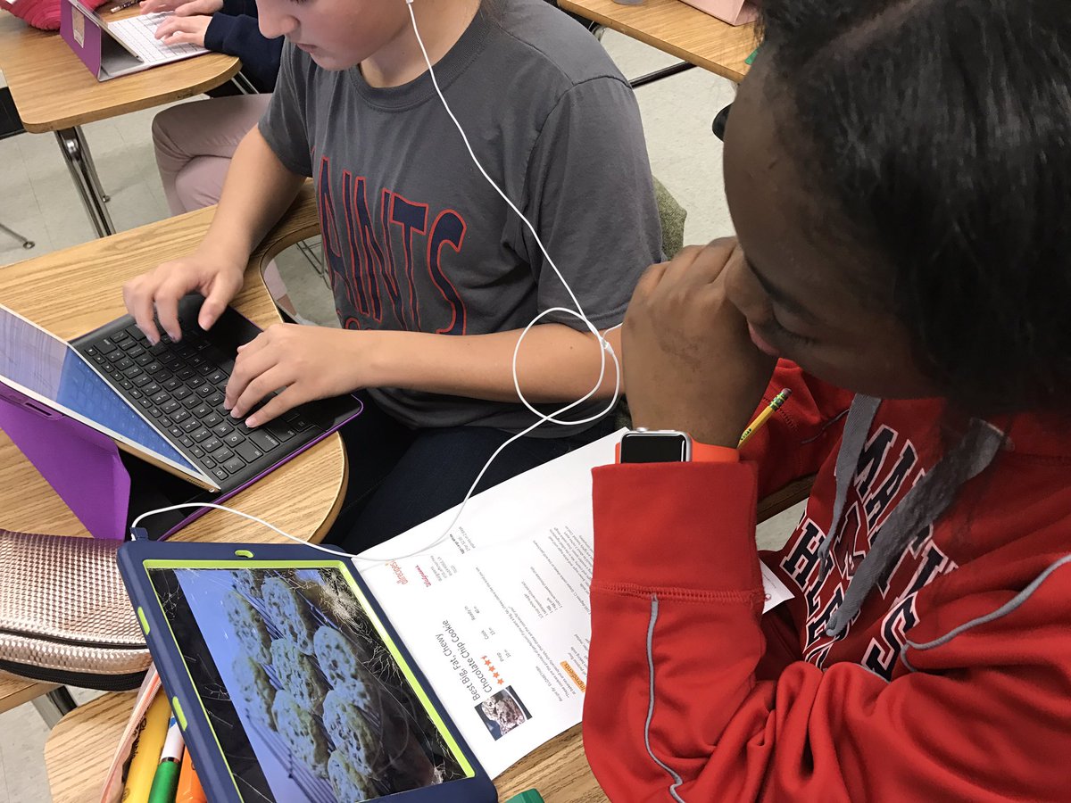 STM_Math7's tweet image. Doubling recipes to practice adding fractions and mixed numbers. Cookies, cupcakes, and brownies anyone? 🍪🍰@STMMiddle @mrsrlovisa