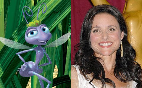 Happy birthday to Julia Louis-Dreyfus, the voice of Atta from A BUG\S LIFE! 