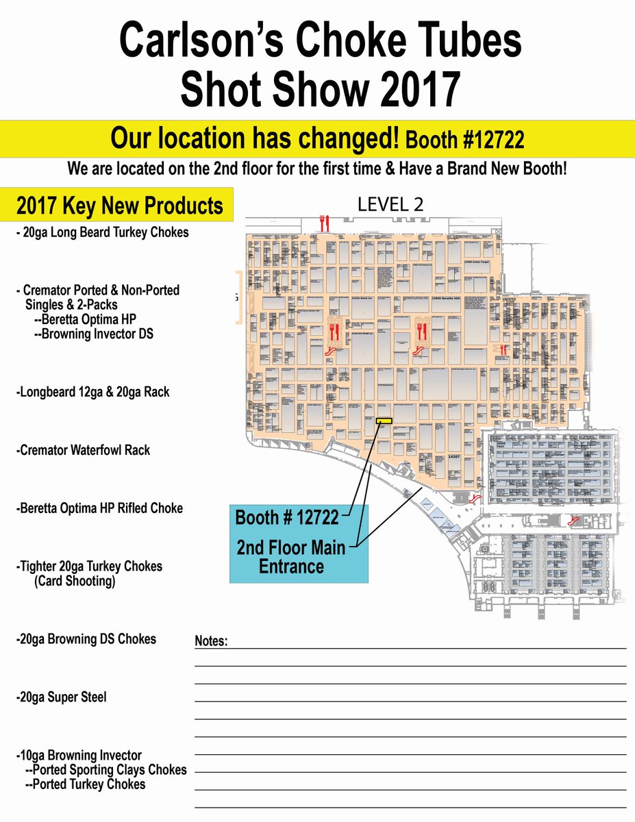 For anyone heading to <a href="/SHOTIndustryDay/">SHOTShowIndustryDay</a> make sure to come check out out New booth and location! Along with many new products for 2017!