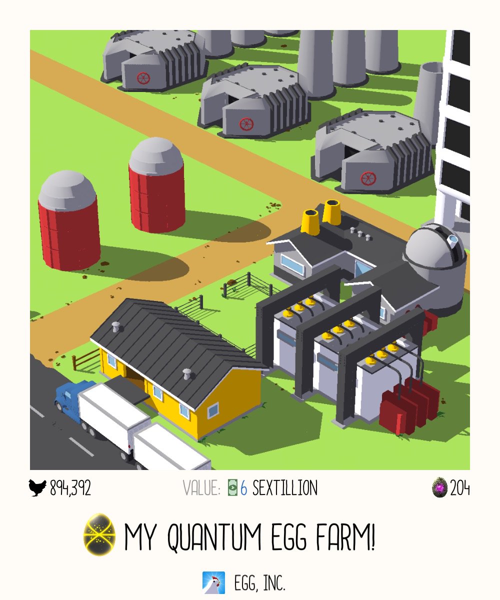 kynamarioc's tweet photo. Just sold this farm in Egg, Inc! https://t.co/29AX9blV2X https://t.co/kY5NBpZhaZ