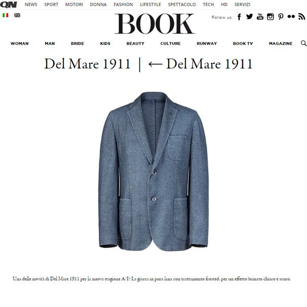 DelMare_1911's tweet photo. #Delmare1911 FW 17/18 jacket on @BookModaMag >> https://t.co/Ld3zX9lWj3
#pu91 #pittidanceoff #menswear https://t.co/VAdmh72eBx