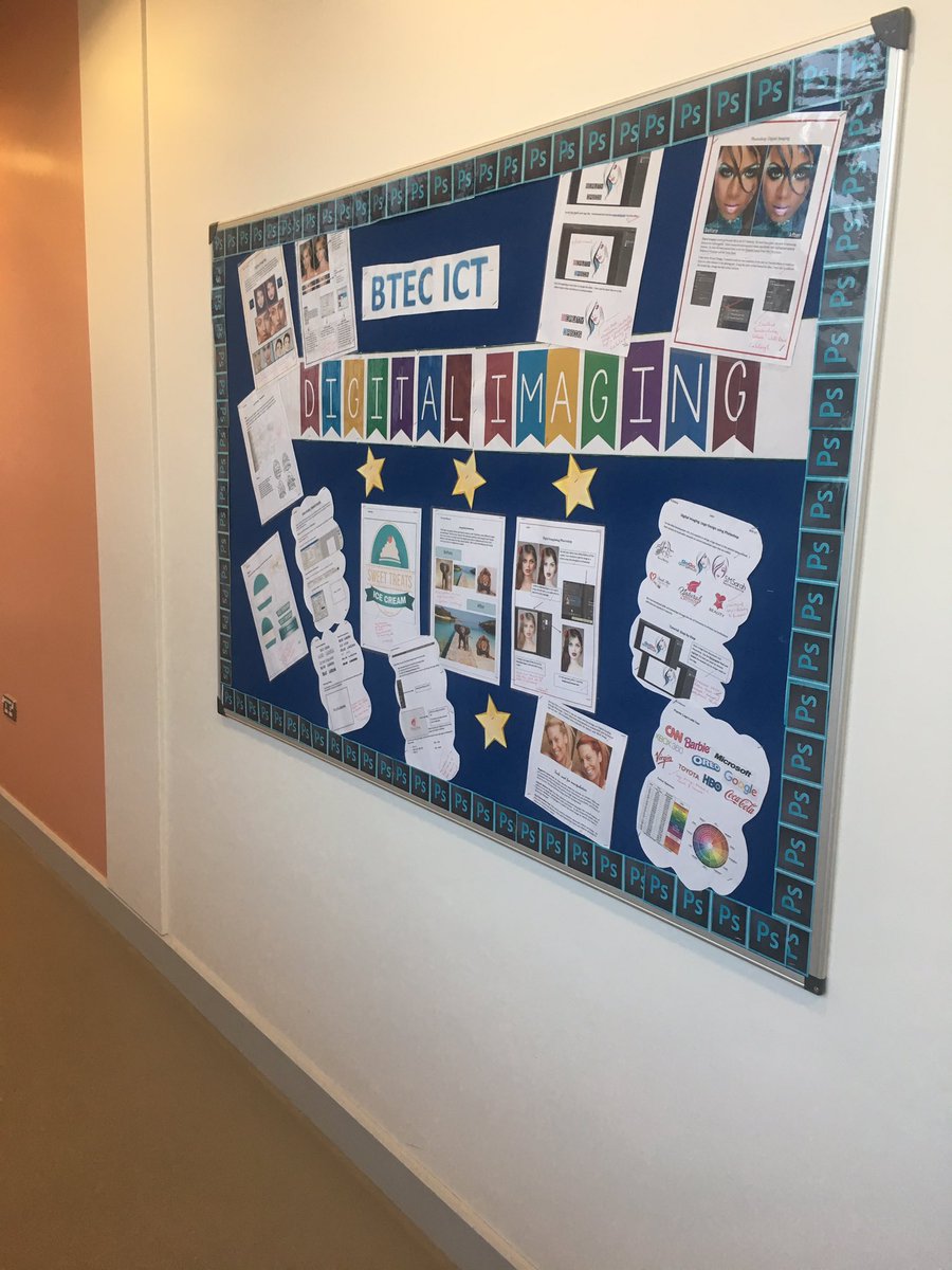 StMarysDerryIT's tweet photo. Showcasing Pupil work along the #ICT Department #DigitalImaging #SSD #AppliedIT #BTEC come visit us during #SMDOpenDay17 tomorrow 😁 https://t.co/ysUZnQnkpc