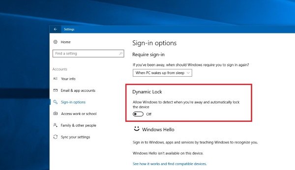 FrHalper's tweet image. #Windows10 pourra verrouiller le PC lorsque l&apos;utilisateur s&apos;éloignera (#dynamiclock) zdnet.fr/actualites/win…