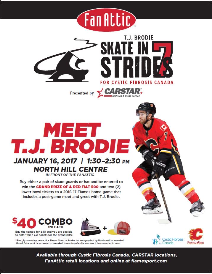 CGYTeamStore's tweet photo. Check out this interview with @NHLFlames TJ Brodie supporting @cfcalgary Come meet him @ North Hill Centre Monday!  https://t.co/1zvnfApLC2 https://t.co/KYfpVbCeEf