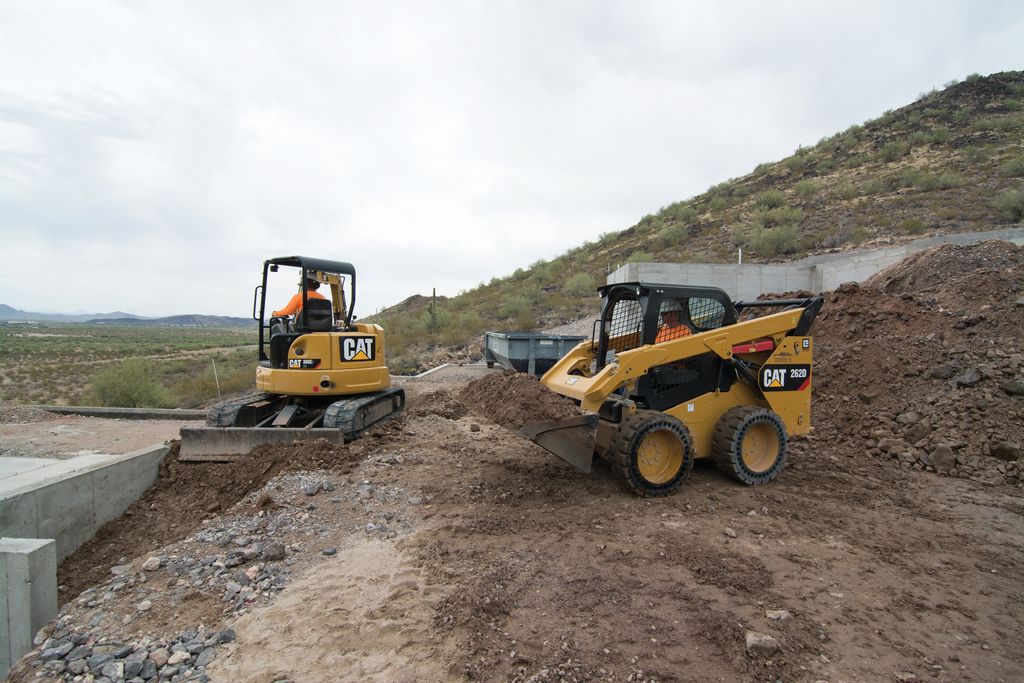 empirecat's tweet photo. Our clients RJL Excavating are getting the job done with a Cat #305E2 Excavator and #262D Skid Steer Loader! https://t.co/miViS1J2Ny